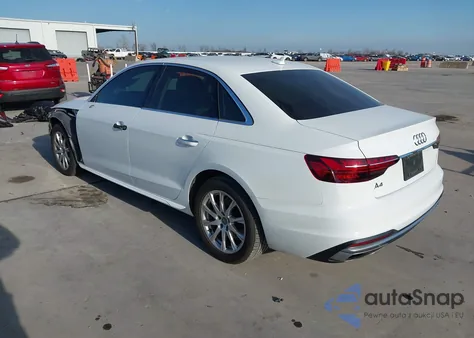 2020 Audi A4 Premium 40 Tfsi Front-Wheel Drive S Tronic from USA, damaged, VIN WAUGMAF44LA059227
